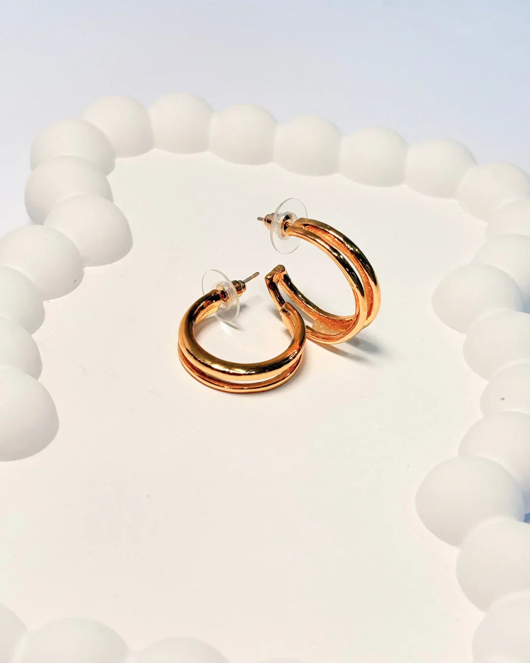 Twin Band Hoops