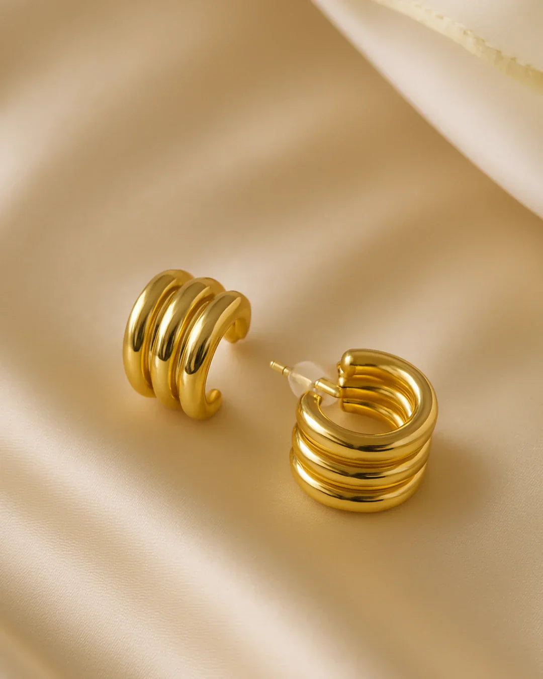 Orbit Triple Earrings