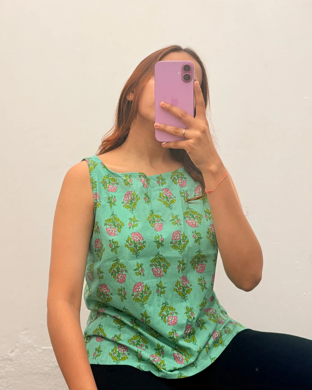 Floral Fix Short Cotton Top