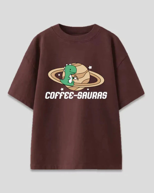 Coffee Sauras Oversized T-Shirt