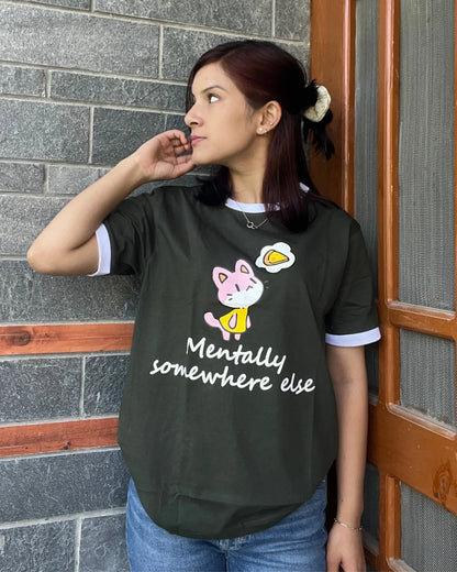 Mentally Somewhere Else Tap Out T-Shirt
