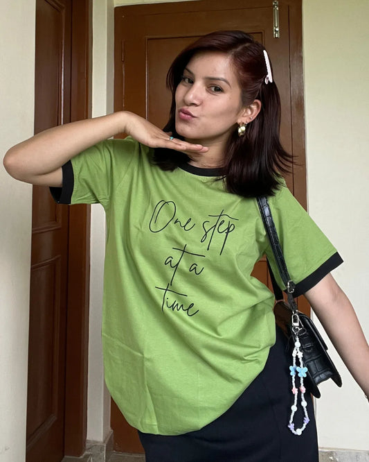 One Step At A Time Tap Out T-Shirt