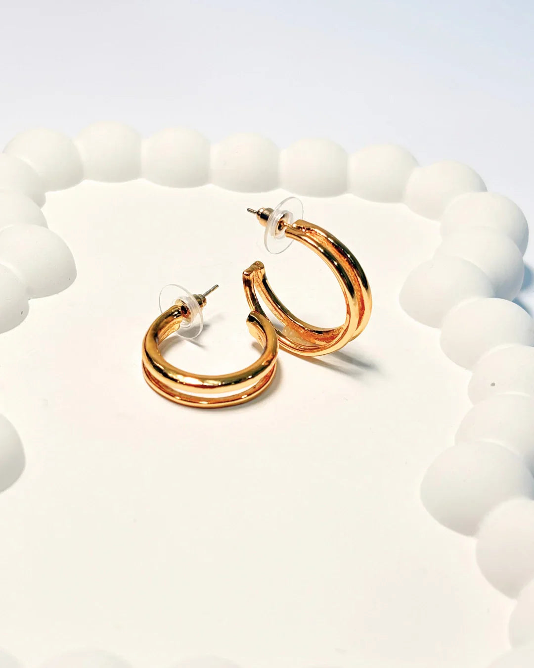 Twin Band Hoops