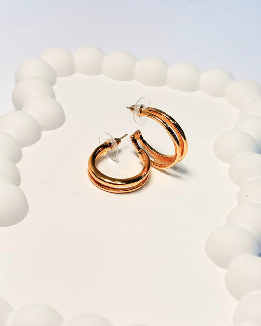 Twin Band Hoops