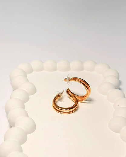 Twin Band Hoops