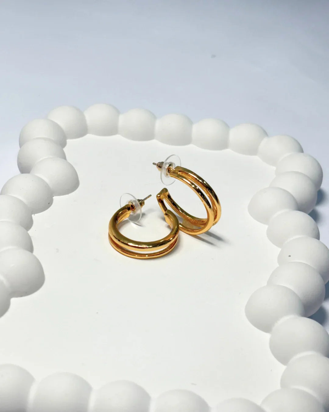 Twin Band Hoops