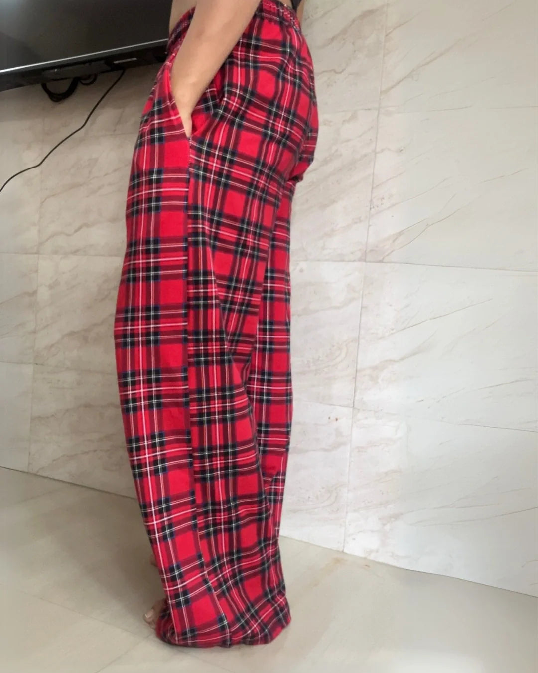 Plaid Red Pajama