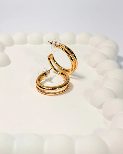 Twin Band Hoops