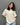 Pearl Plain V-Neck Oversize T-Shirt