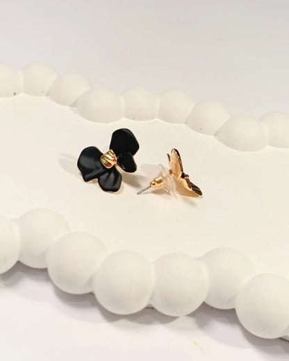 Midnight Bloom Earring