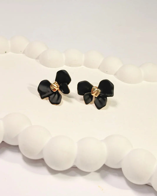 Midnight Bloom Earring