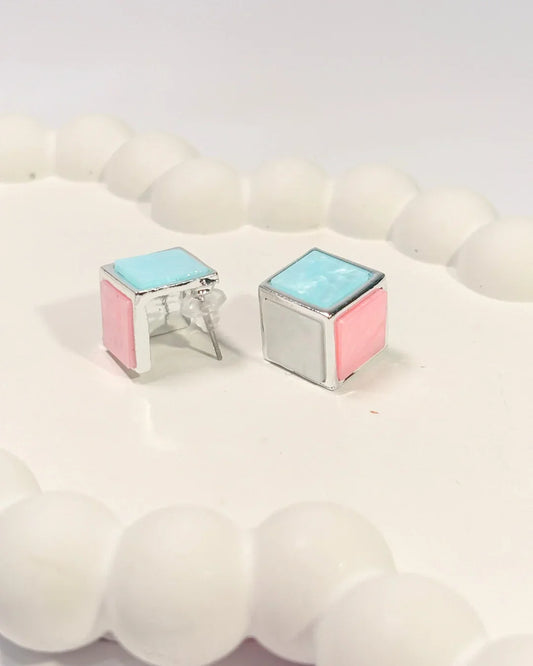 Candy Cube Studs
