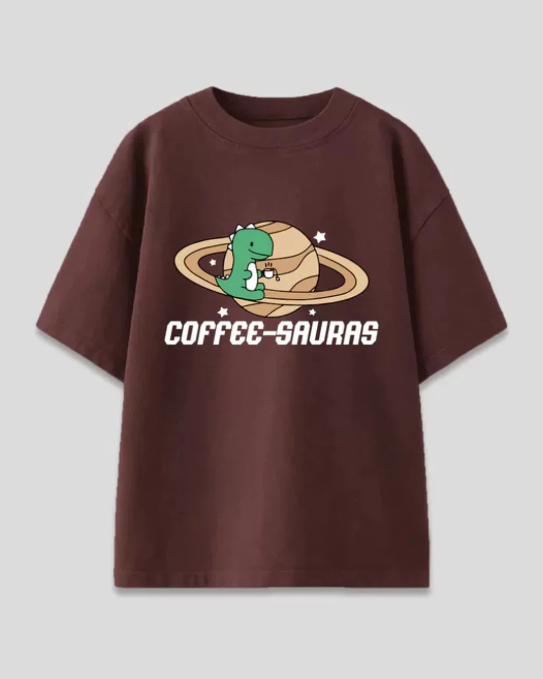 Coffee Sauras Oversized T-Shirt
