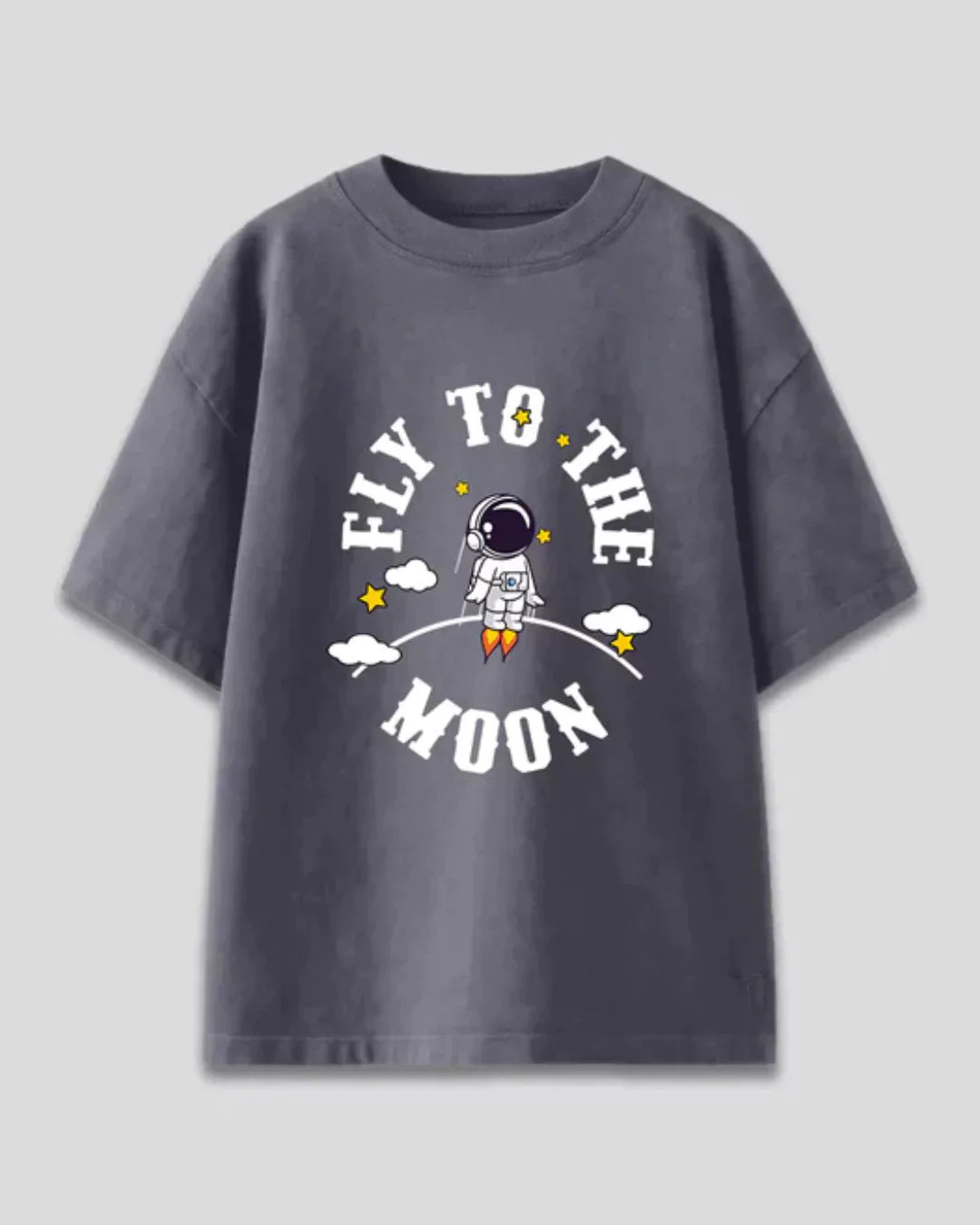 Fly To The Moon Oversized T-Shirt