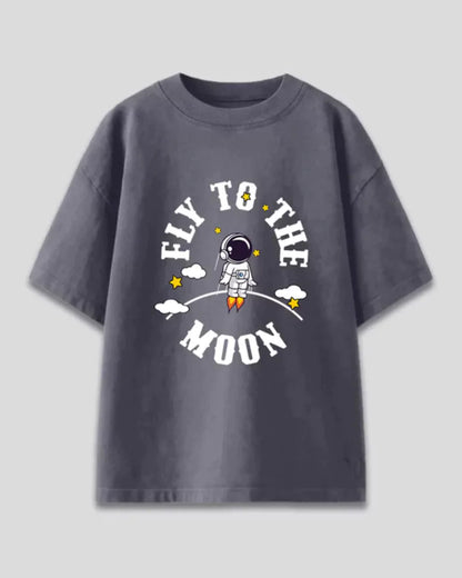 Fly To The Moon Oversized T-Shirt