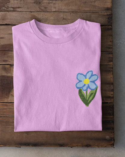 Crayon Flower T-Shirt