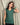 Green Lily V-Neck Top