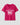 Marvelous Hot Pink V-Neck Oversized T-Shirt