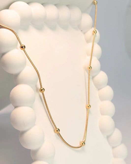 Halo Line Necklace
