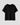 Black Plain V-Neck Oversize T-Shirt