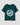 Baseball Petrol Blue V-Neck Oversize T-Shirt