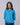 Reverse Weave Denim Blue Plain Oversized T-Shirt