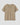 Camel Plain V-Neck Oversize T-Shirt