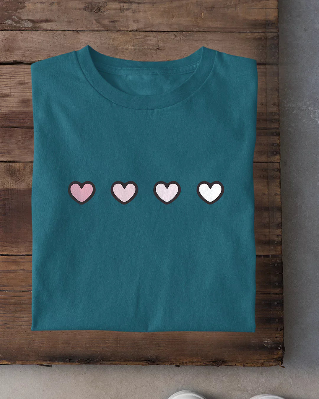 Four Heart T-Shirt