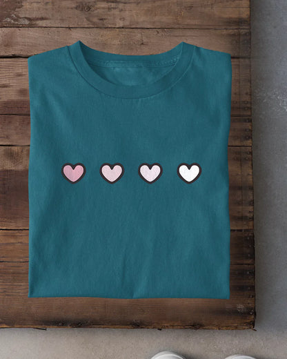 Four Heart T-Shirt