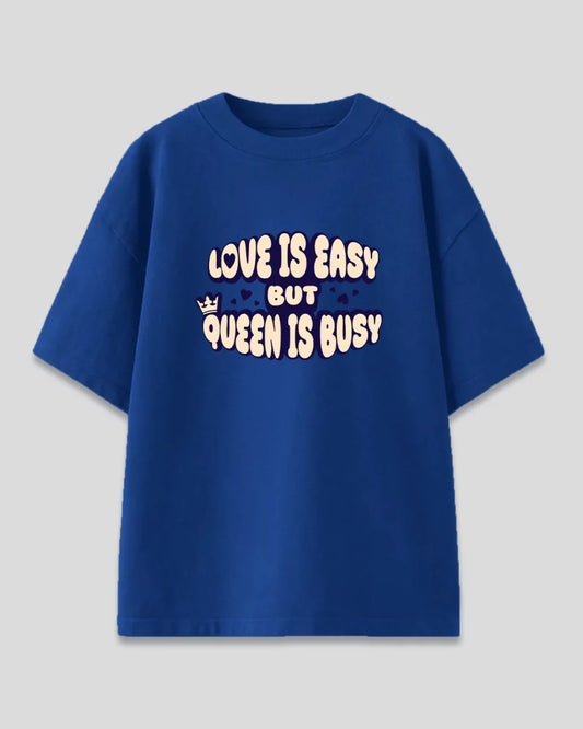 RB Queen Is Busy Oversized T-Shirt