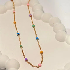 Colourful Beads Necklace