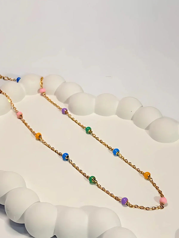 Colourful Beads Necklace