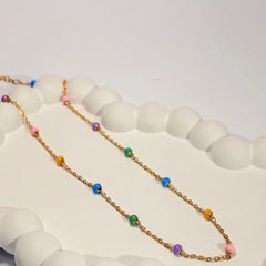 Colourful Beads Necklace