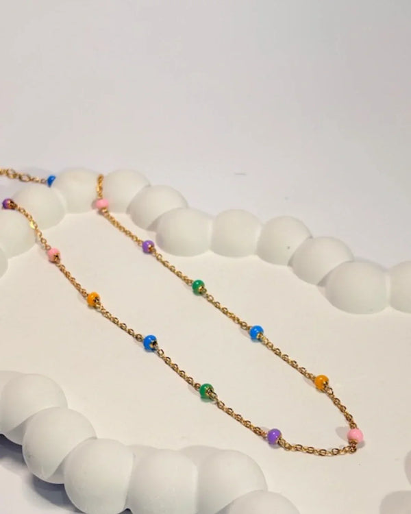 Colourful Beads Necklace