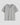 Grey Melange Plain V-Neck Oversized T-Shirt