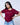 I Respectfully Don't Care Maroon Boxy T-Shirt