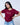 Nope Maroon Boxy T-Shirt