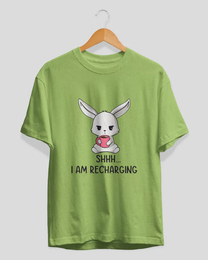 Shh I Am Recharging T-Shirt