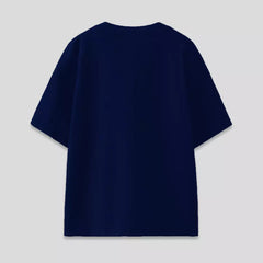 Navy Sunflower Oversized T-Shirt