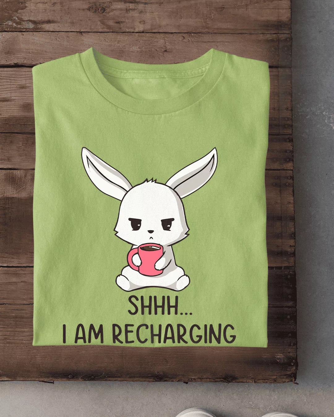Shh I Am Recharging T-Shirt